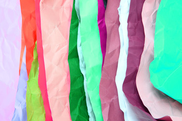 color papers stack