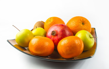 Assortment of exotic fruits