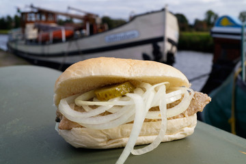 Fischbrötchen in Ostfriesland 