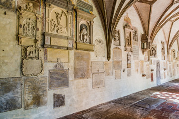 Fototapeta na wymiar Crypt of Saint Ulrich church in Augsburg, Germany