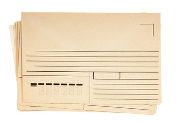 stack of mail envelopes