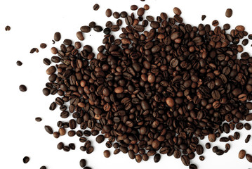coffee grains,abstract, dark