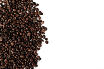 coffee grains,abstract, dark