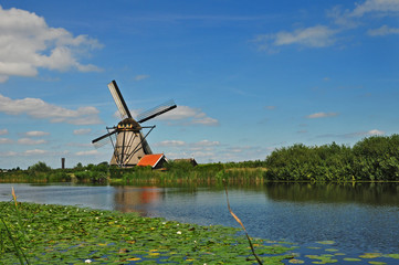 Olanda, Mulini a vento a Kinderdijk