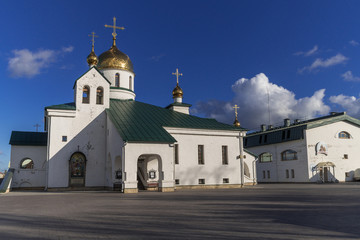 Cathedral of the Holy Trinity in Kolpino, St. Petersburg, Russia, October 2016
