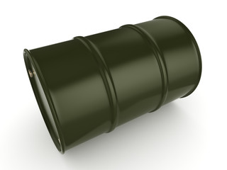 3D rendering khaki barrel