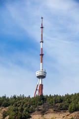 Tbilisi TV tower on Mount Mtatsminda - Georgia