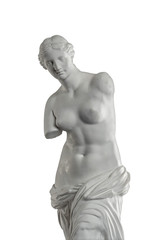 plaster statue of Venus isolated on white background © Kozlik_mozlik