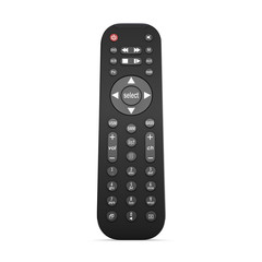 3D rendering TV Remote