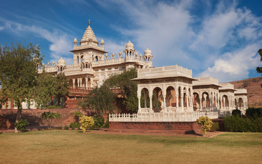 Fototapeta na wymiar Jaswant Thada. Beautiful palace