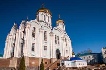 Orthodox monastery church