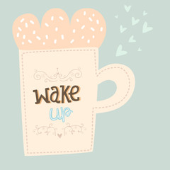 Obraz premium coffee vector illustration