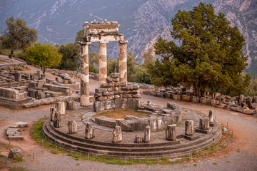 The Delphic Tholos, Delphi, Greece