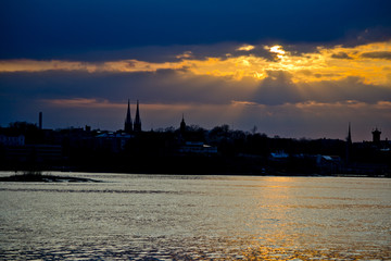 Atardecer en Helsinki