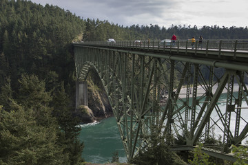 Deception Pass Bridge, Deception Pass State Park, Washington Sta