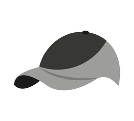 tennis cap sport equipment icon vector illustration design