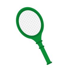 racket tennis sport equipment icon vector illustration design