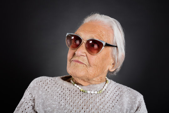 Senior Woman With Sunglasses