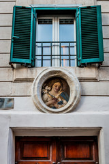 Fototapeta na wymiar Dans les rues de Rome