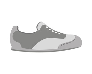 shoes golf special equipment icon vector illustration design