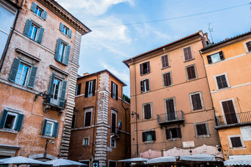 Dans les rues de Rome