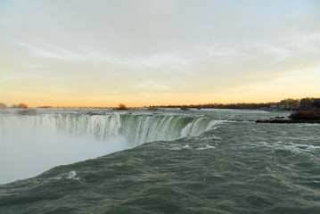 Niagara Falls at Sunset