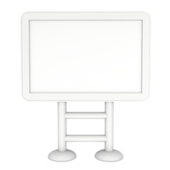 Trade show booth LCD screen stand.