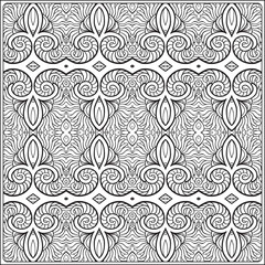 Ornamental Tribal Seamless pattern.