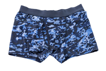 boxers male underwear isolate on white background