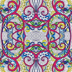 Ornamental Tribal Seamless pattern.