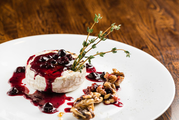 cheese with jam