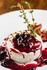 cheese with jam