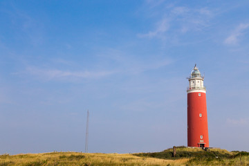 Old lighthouse on Texel, Netherlands.