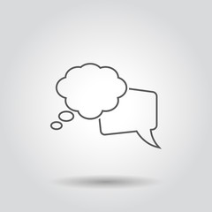 Speech bubbles icon