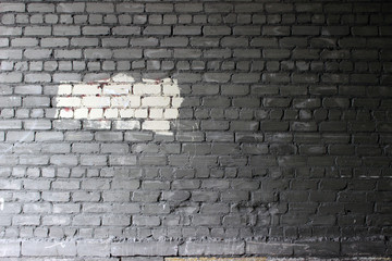 Grey grunge brick texture