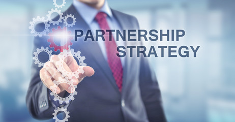 Fototapeta na wymiar Partnership Strategy