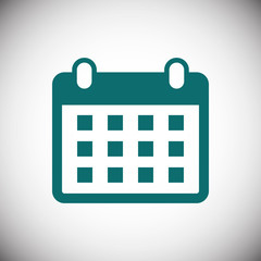 calendar icon stock vector illustration flat design