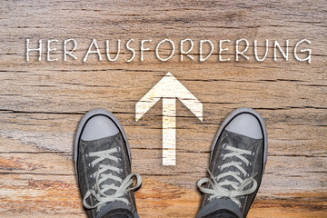 Herausforderung Schuhe