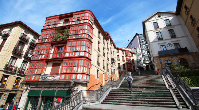 Bilbao (Espagne) / Plaza Unamuno - Casco viejo