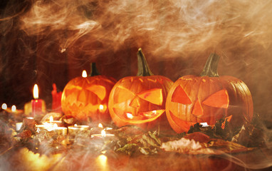 pumpkin and halloween time 