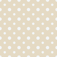 Abstract vector dotted seamless pattern. Colorful pastel background