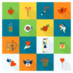 Happy Valentines Day Icons
