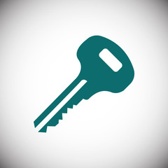 key icon stock vector illustration flat design