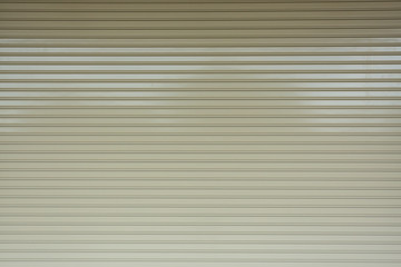 Fototapeta premium Aluminium steel metal roller shutter door