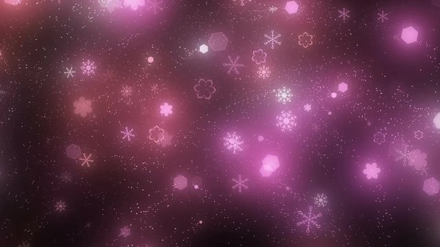 左右からぱーてぃくる　雪結晶