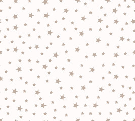 Stars seamless pattern. Vector illustration.