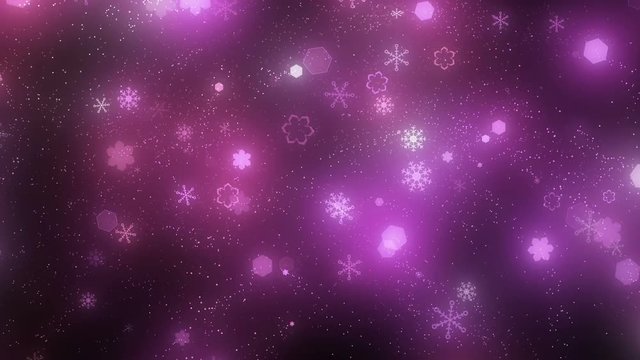 左右からぱーてぃくる　雪結晶
