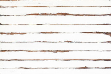 White rustic distressed wood wall texture background