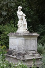 Obraz premium Marble sculpture in Compiegne, France