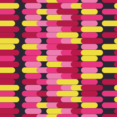 Seamless vector background with abstract geometric pattern. Print. Repeating background. Cloth design, wallpaper.